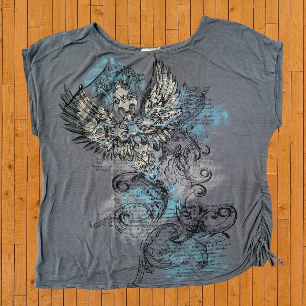 Women's Flowy Oversized Y2K Large Top